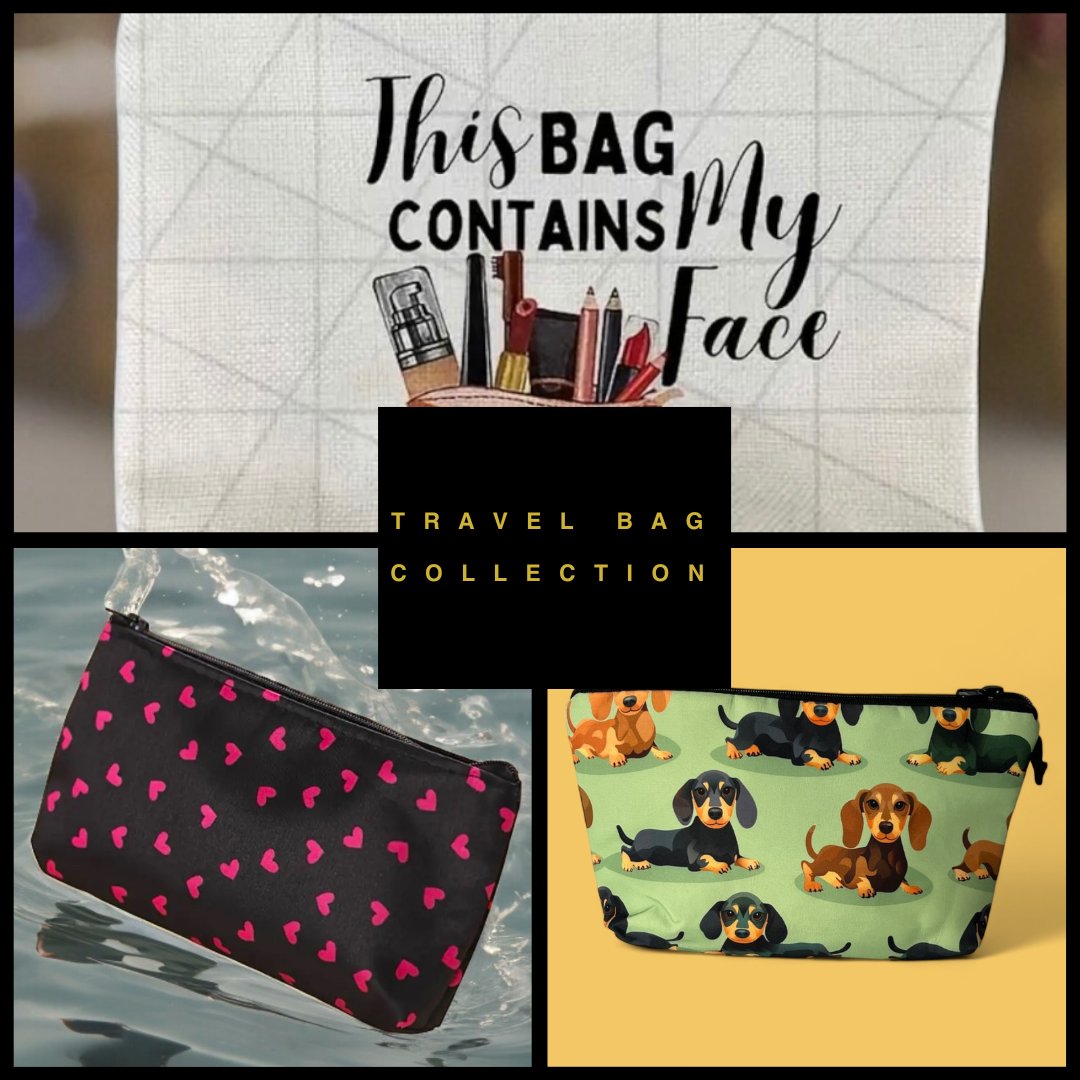 Makeup Pouch & Travel Bag Collection
