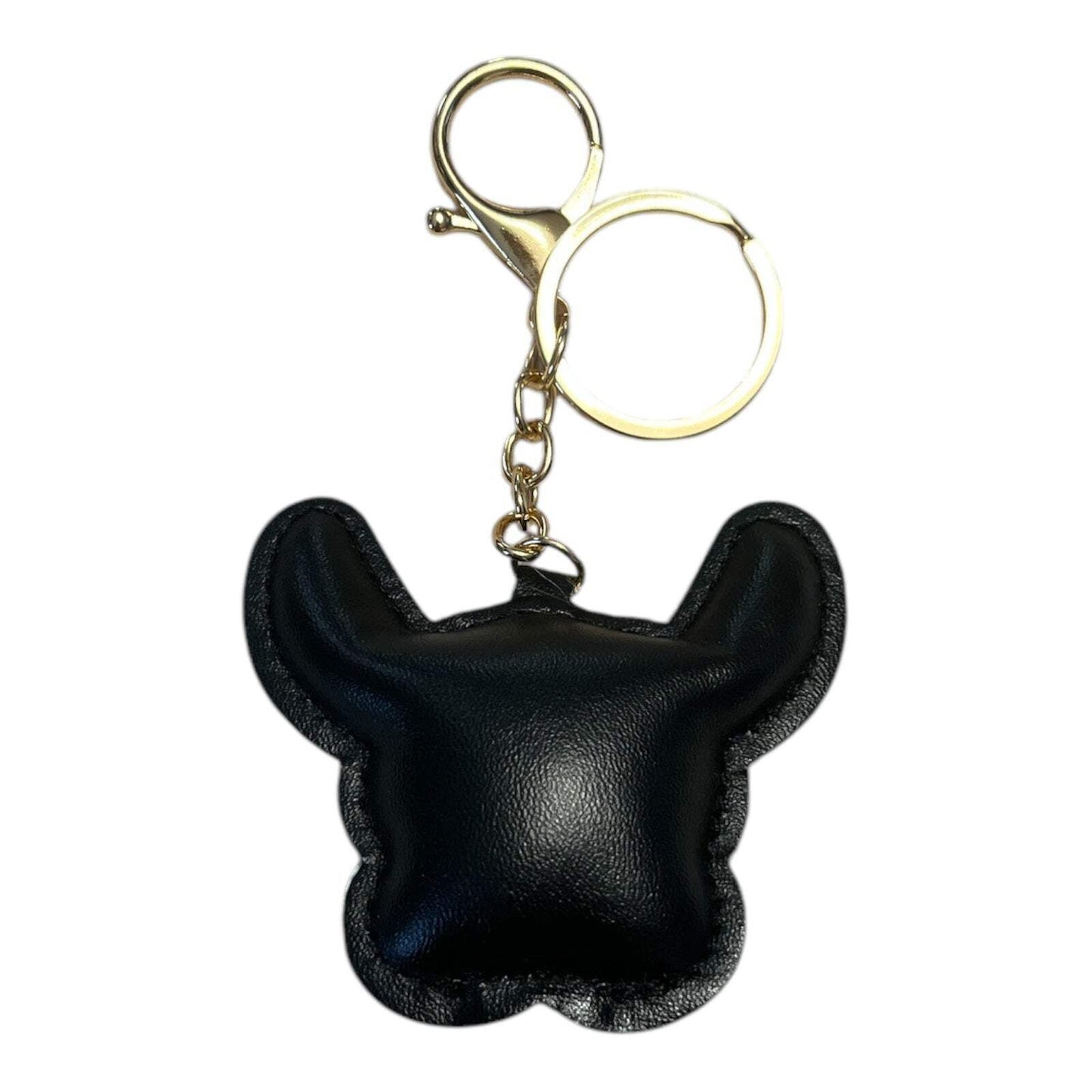 French Bulldog Keychain – Cute Leather Dog Charm