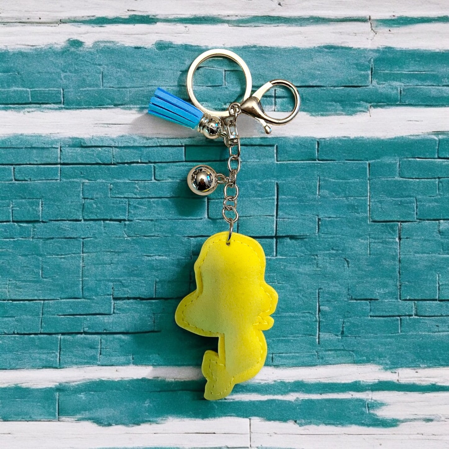 Chic Summer Mermaid Keychain with Sparkling Rhinestones