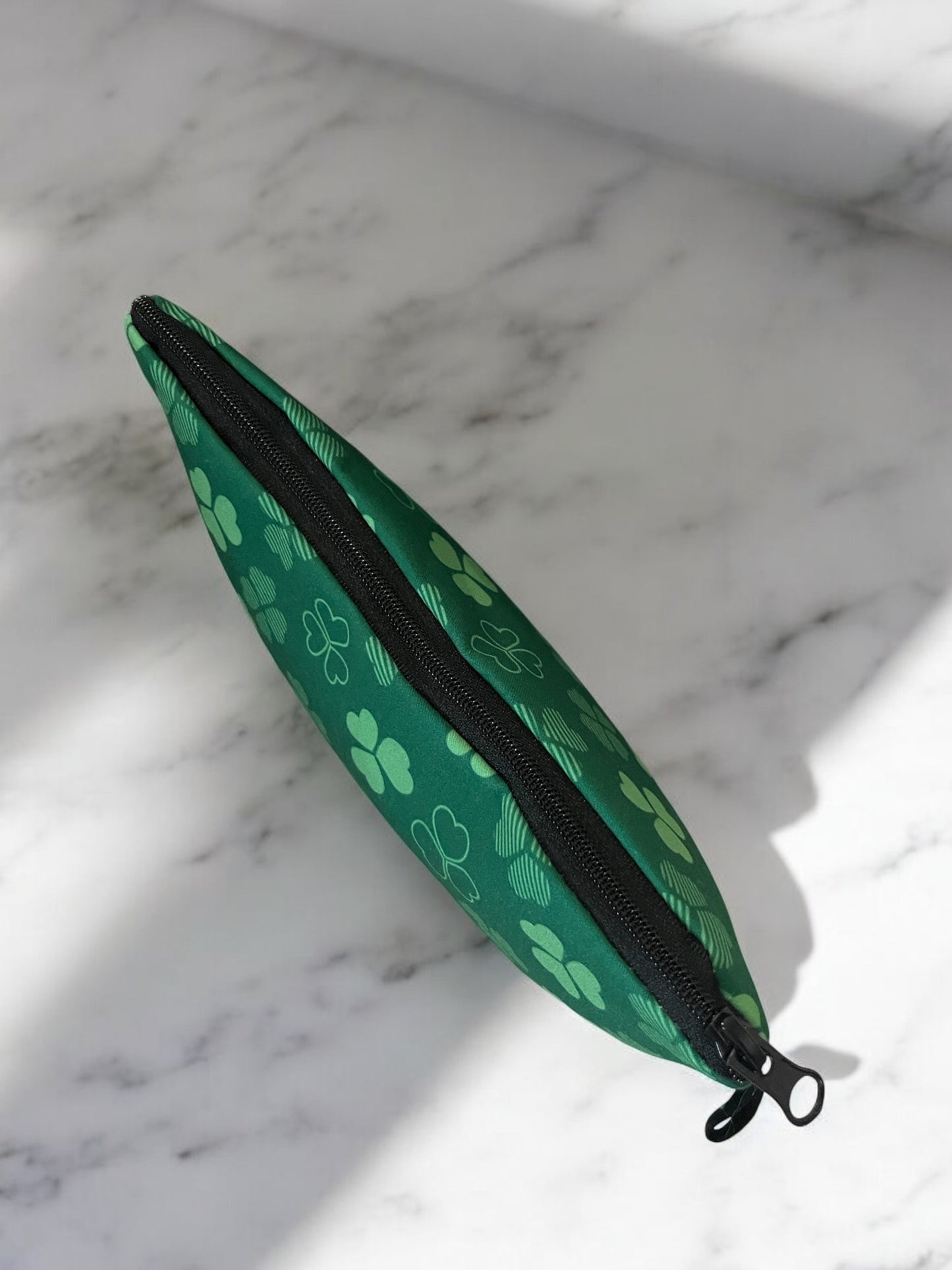 St. Patrick's Day Shamrock 4 Leaf Clover Cosmetic Bag