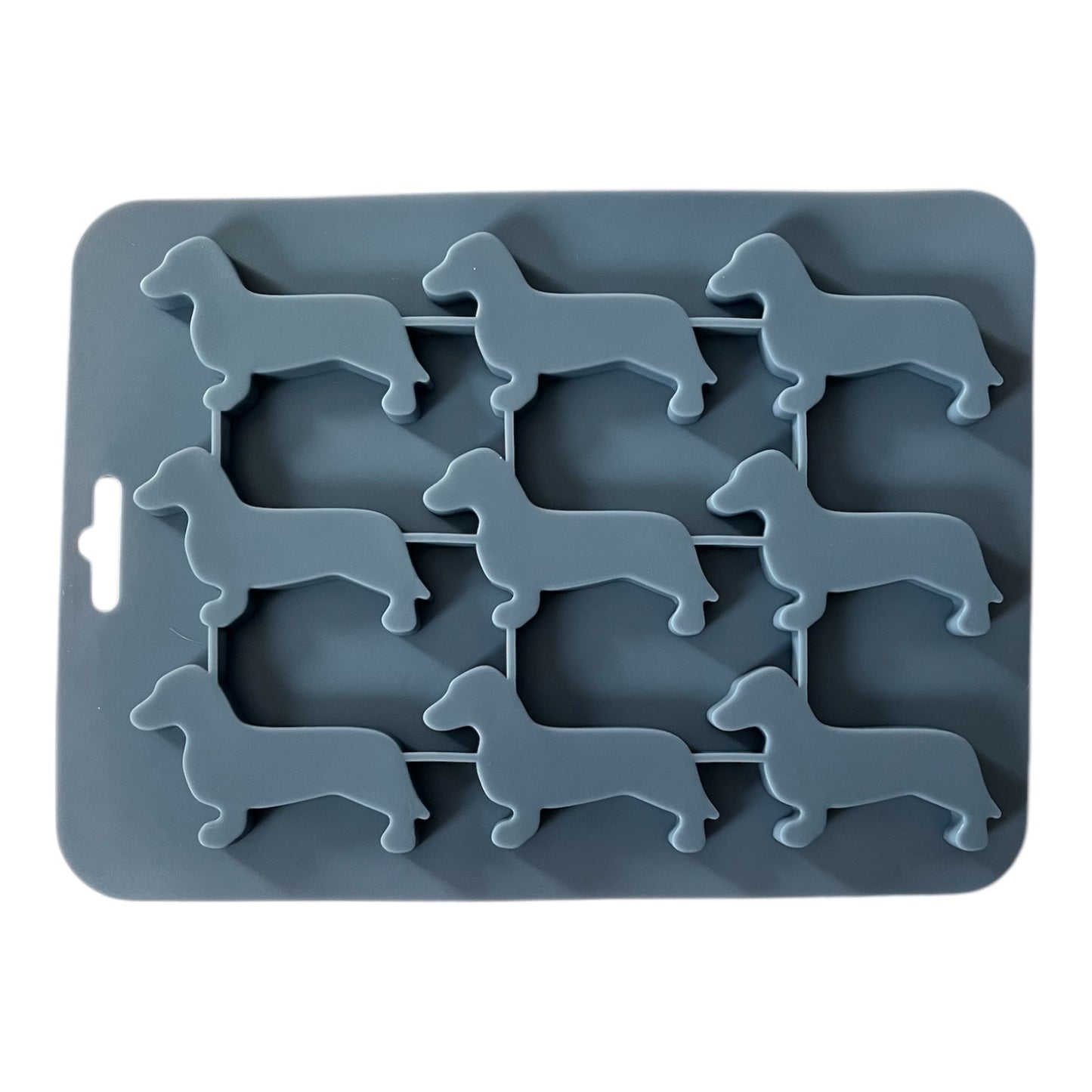 Versatile Dachshund-Shaped Silicone Mold - Ice, Candy, Chocolates, and More!