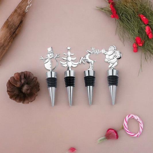 Get your wine ready for the holidays with these festive stoppers!