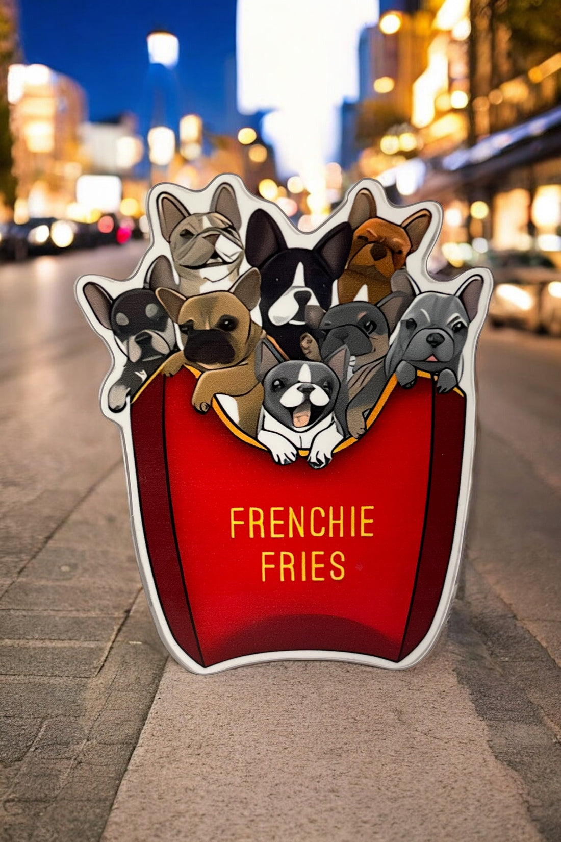 The Top 10 Uses for Your French Bulldog & French Fries Sticker