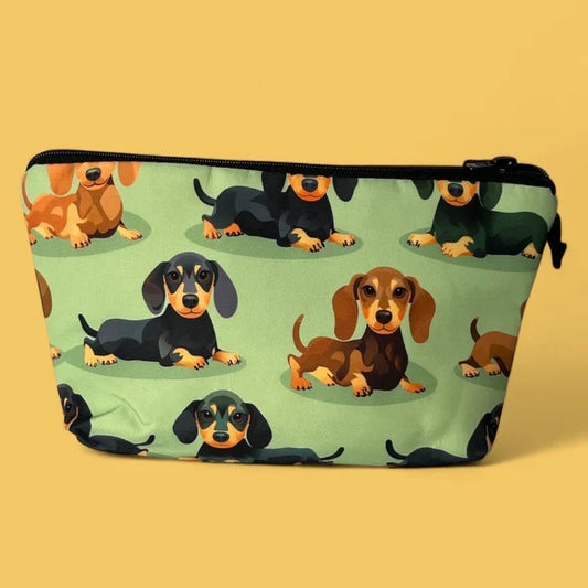 Unleash Your Inner Style with a Cute Dachshund Cosmetic Bag