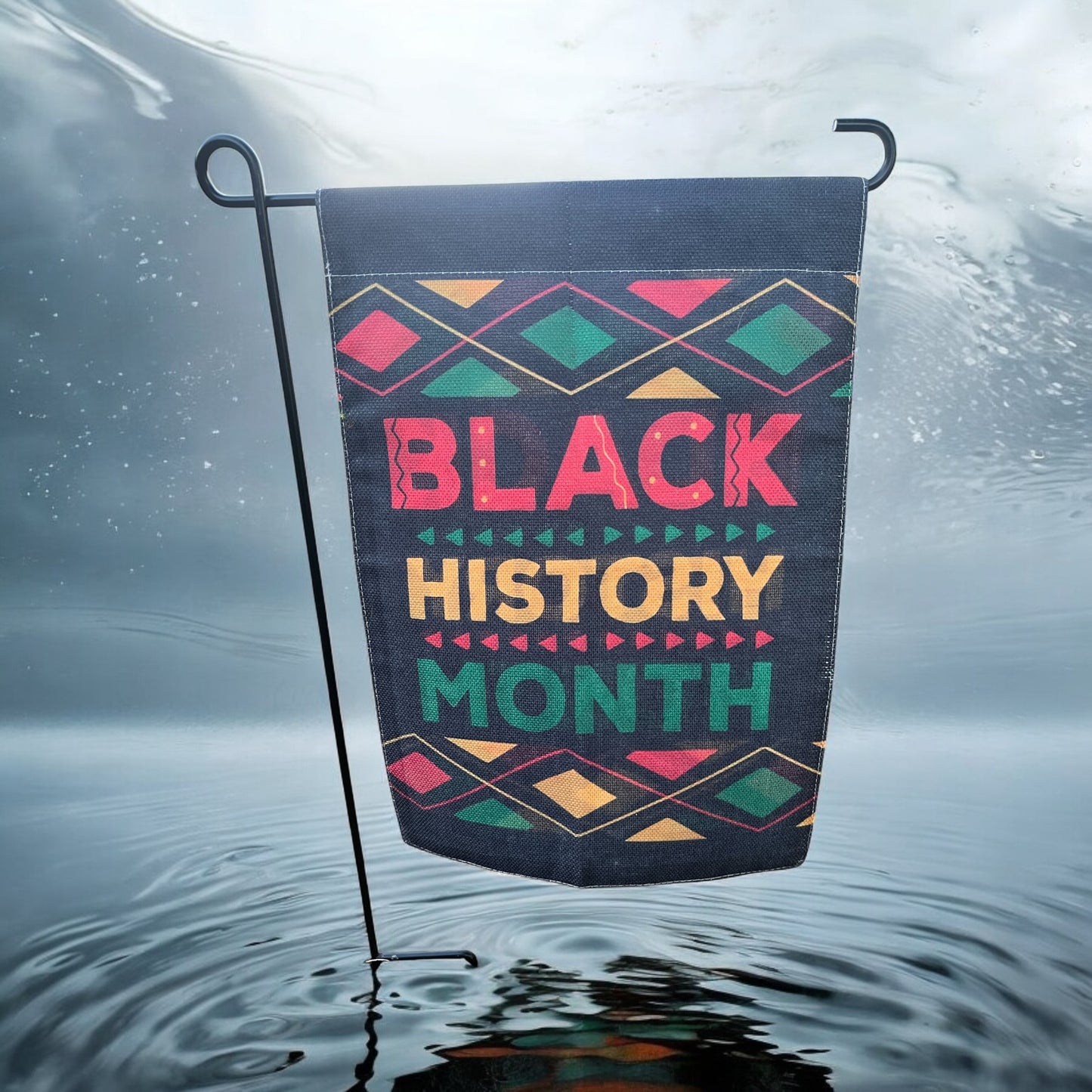 Black History Month Garden Flag