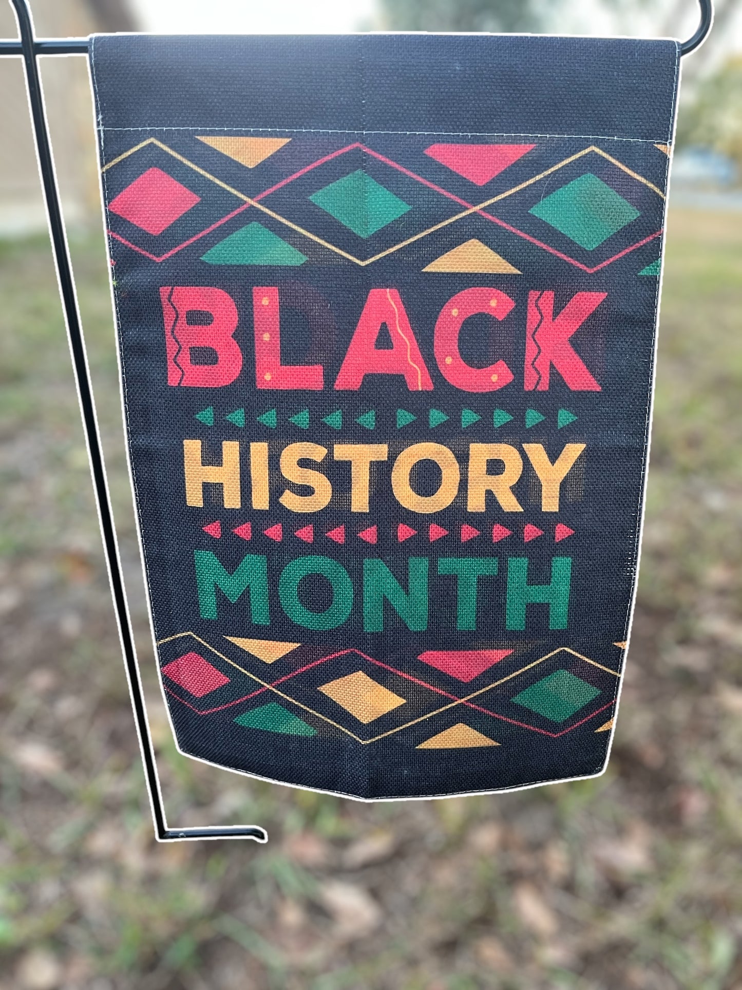 Black History Month Garden Flag