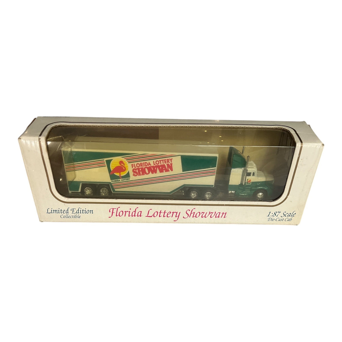 Vintage 1994 Racing Champions Florida Lottery Showvan 1:87 Diecast Truck NIB