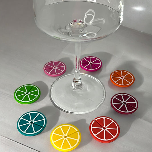 Party Essential: Wine Glass Charms Set for Fun Cocktail Nights