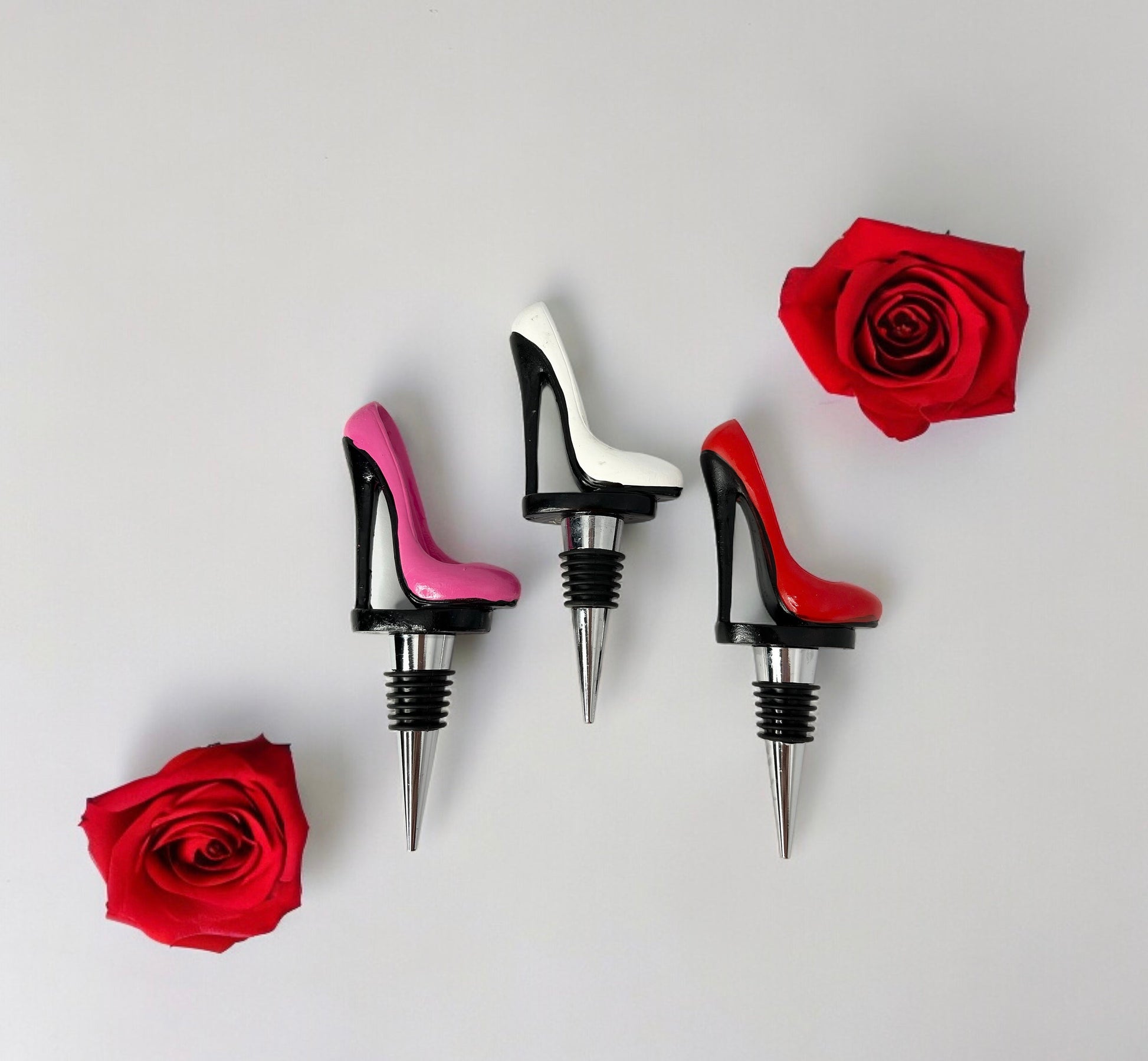 Fashion Forward Wine Bottle Stopper in High Heel Shoe Design