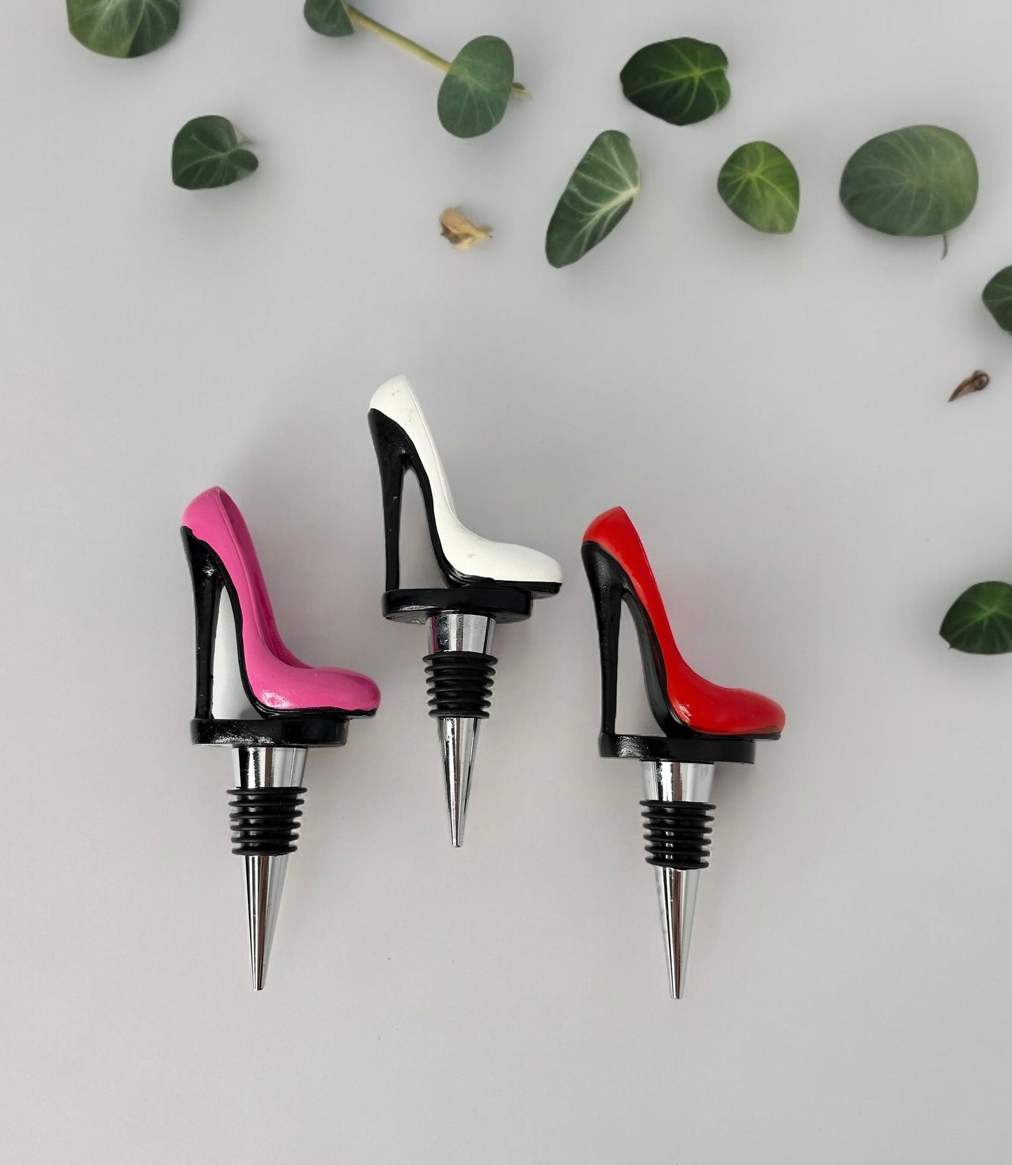 Fashion Forward Wine Bottle Stopper in High Heel Shoe Design