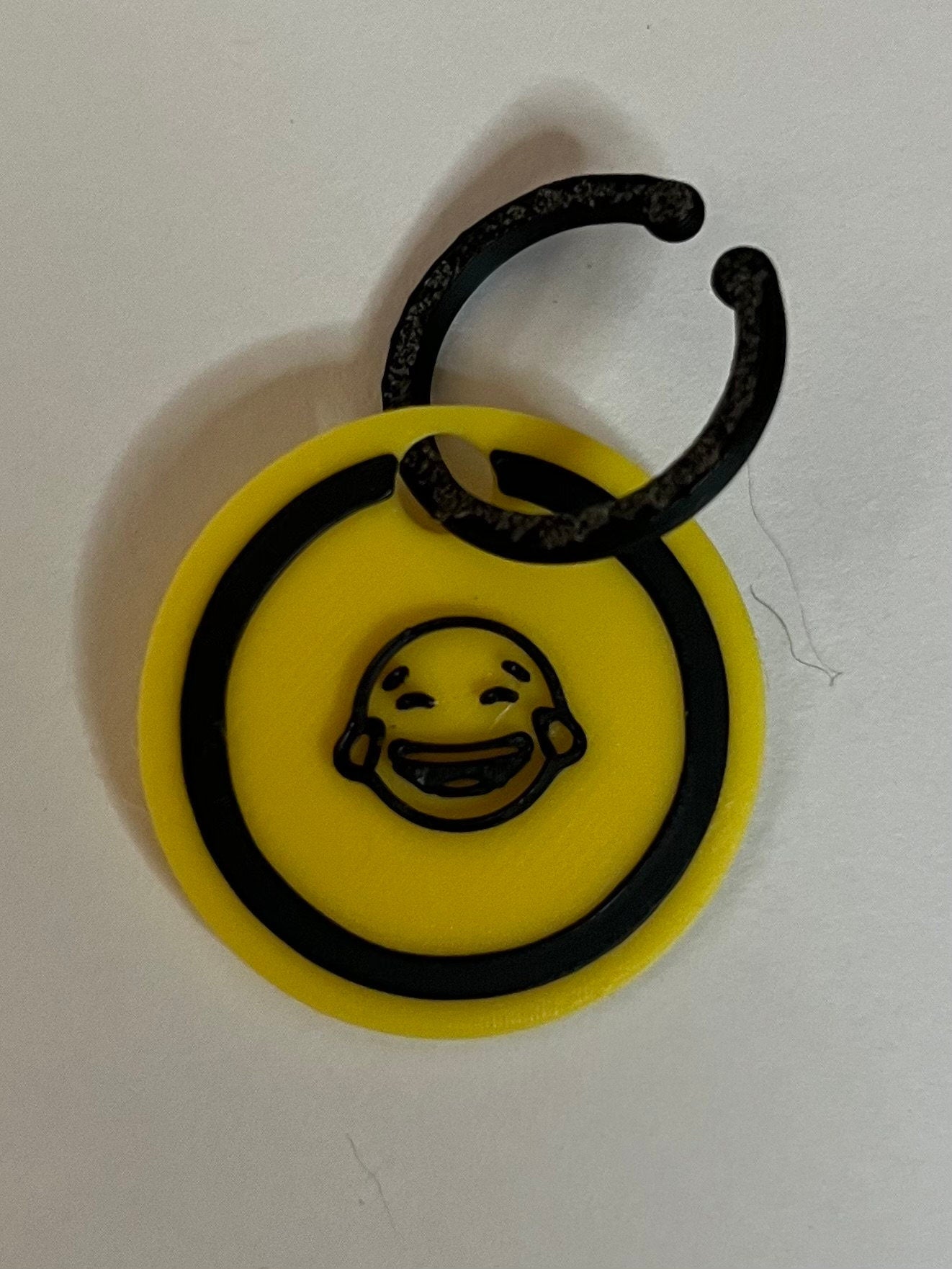 Emoji Drink Glass Markers Charms 6 Pieces 3D Printed