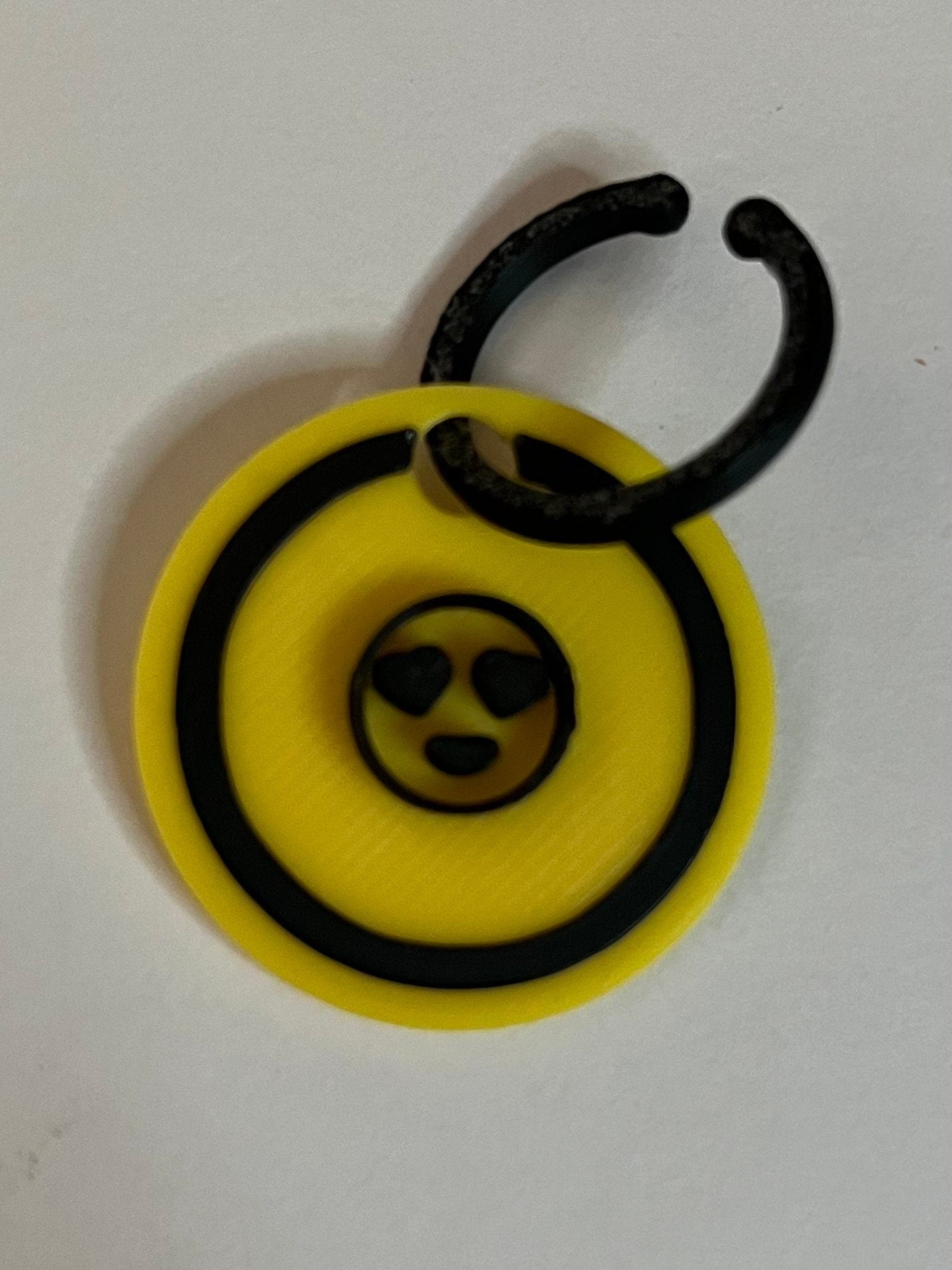 Emoji Drink Glass Markers Charms 6 Pieces 3D Printed