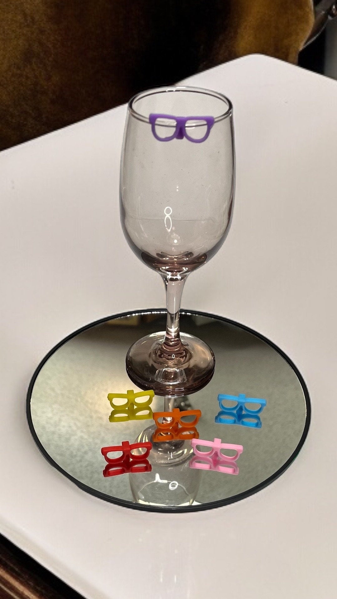 Get the Party Started with Colorful Sunglasses Silicone Drink Glass Markers