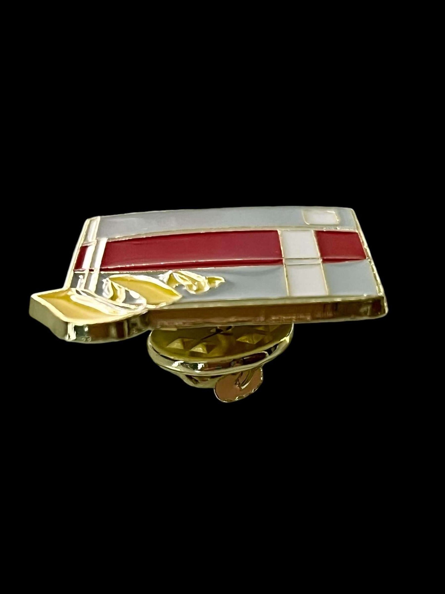 Sazerac Cocktail Enamel Pin, Casual Imitation Drink Brooch, Decorative Lapel Badge