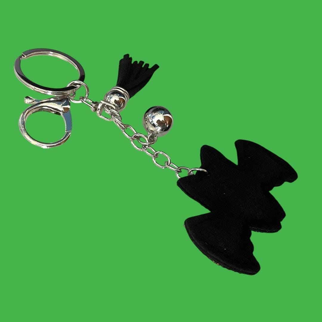 Sparkling Rhinestone Bat Keychain. Add Sparkle to Your Keys!